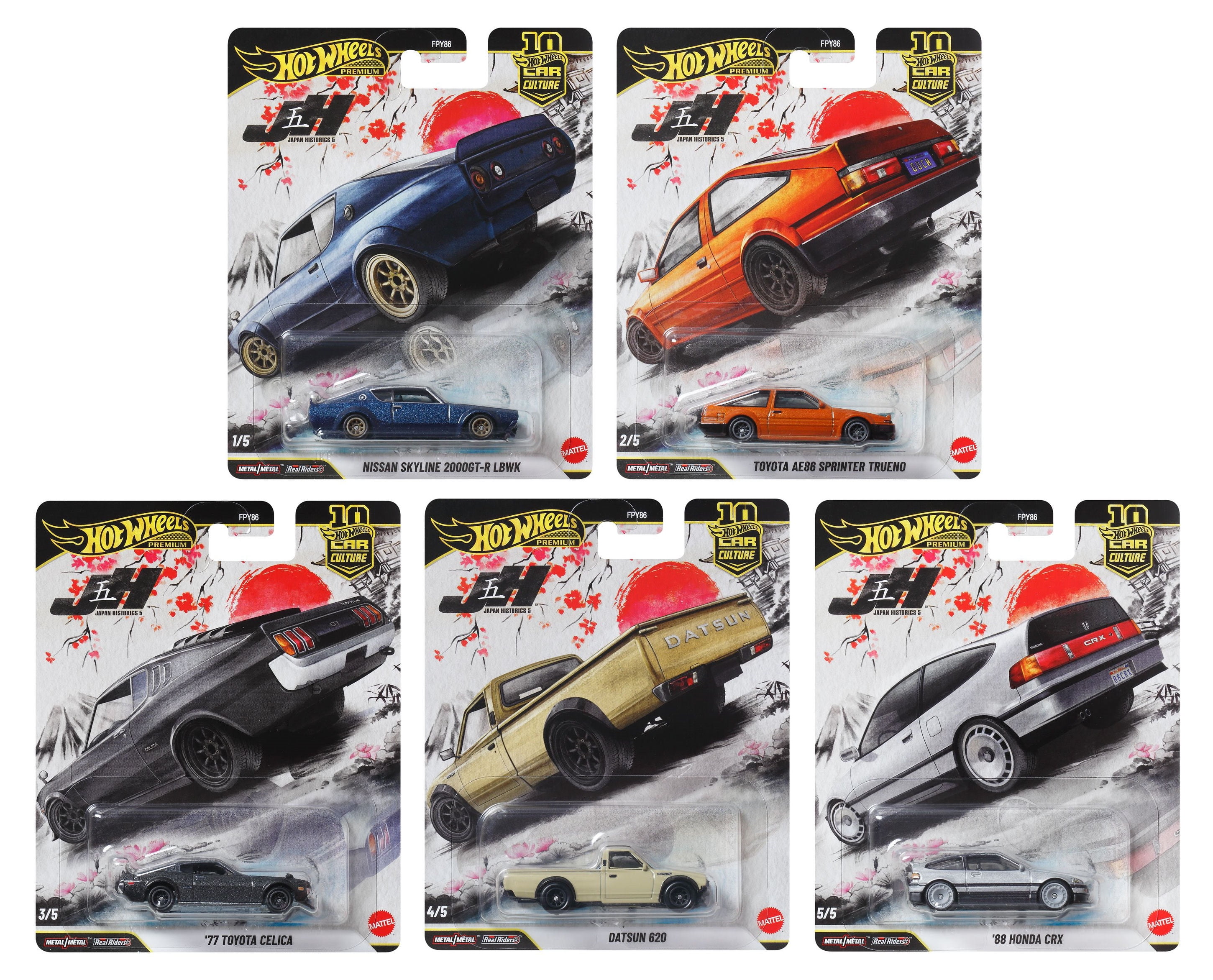Hot Wheels Premium Car Culture 2026 - JH5 Japan Historics FPY86