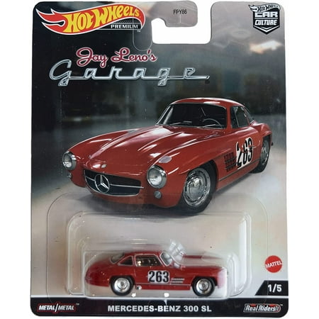 Hot Wheels Premium Car Culture Jay Leno's Garage 1/5 - Mercedes-Benz 300 SL