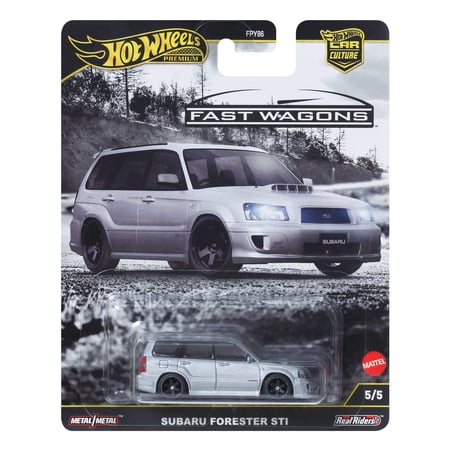Hot Wheels Premium Car Culture Ronin Run 2 Subaru Forester STI 1:64 Scale Collectible Toy Vehicle