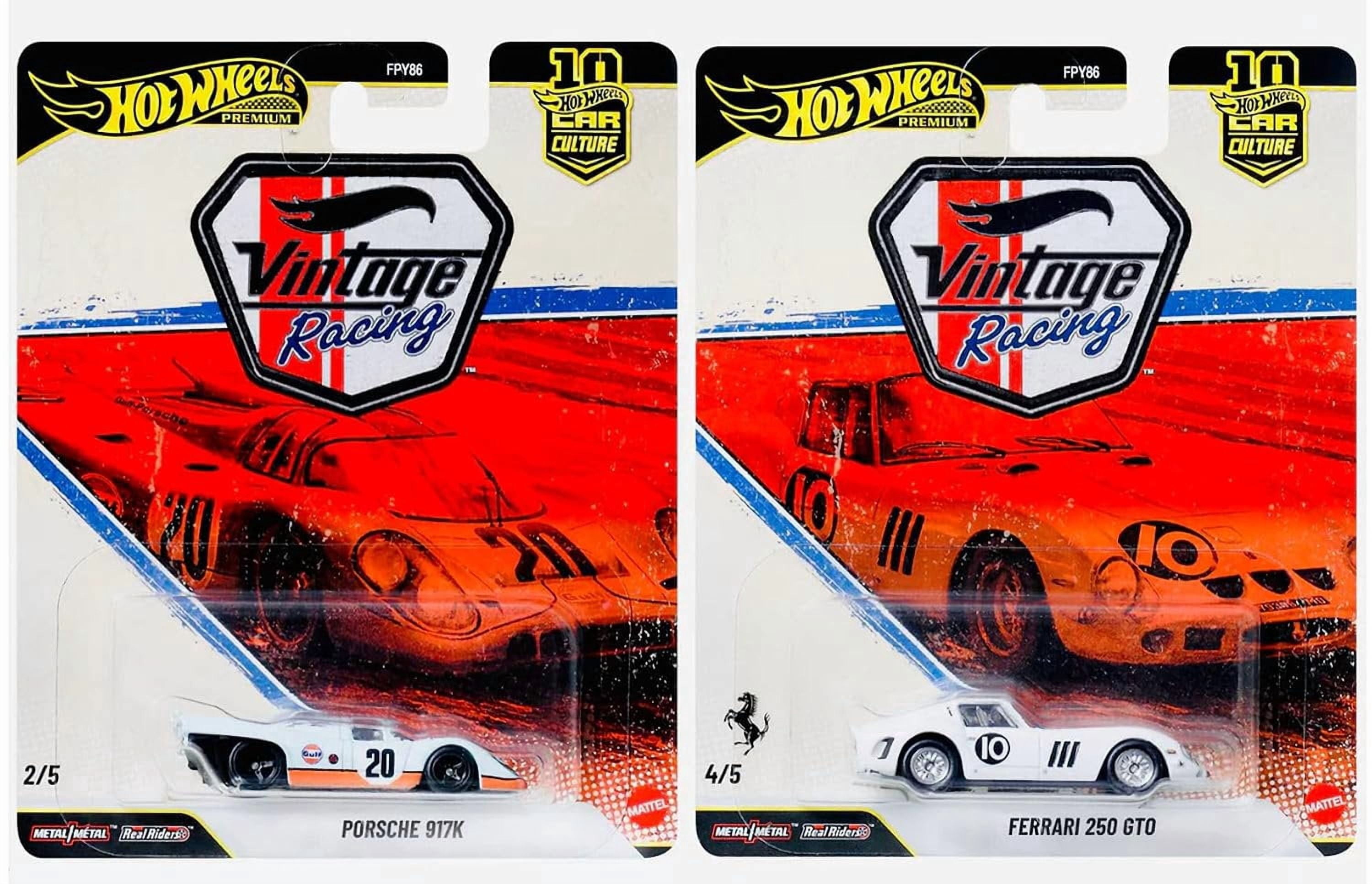 Hot Wheels Premium Car Culture Vintage Racing, Porsche 917K and