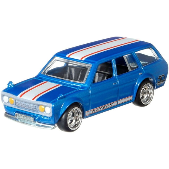 Hot Wheels Premium Collector Favorites 71 Datsun 510 Wagon Car Play Vehicle