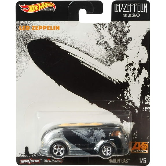 Hot Wheels Premium Collector Led Zeppelin Haulin' Gas Vehicle 1/5