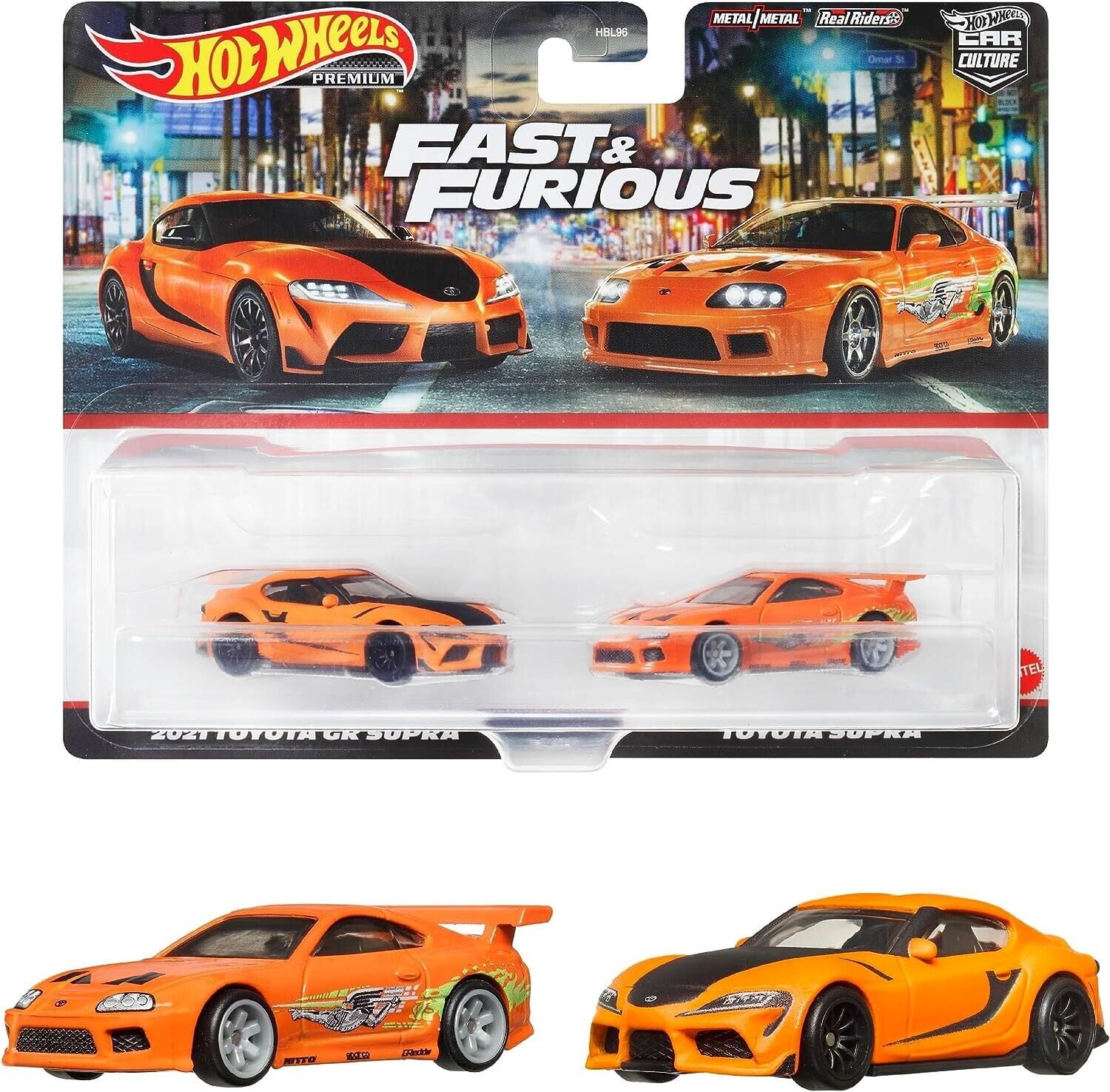 Hot Wheels Premium Car Culture Twin Pack Fast & Furious 2021