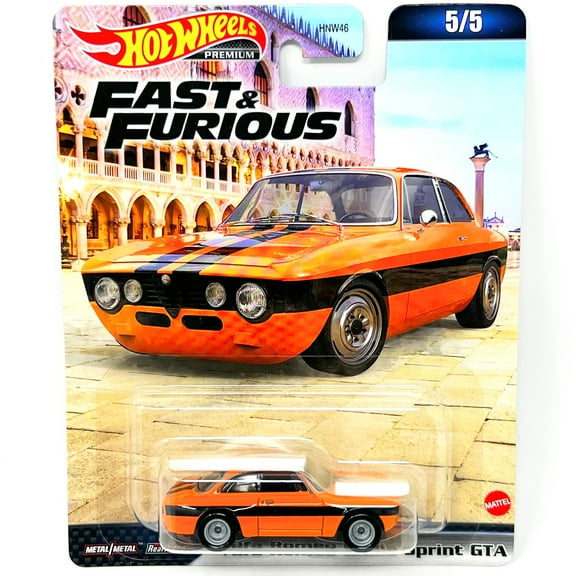 Hot Wheels Premium Fast & Furious Alfa Romeo Guilia Sprint GTA