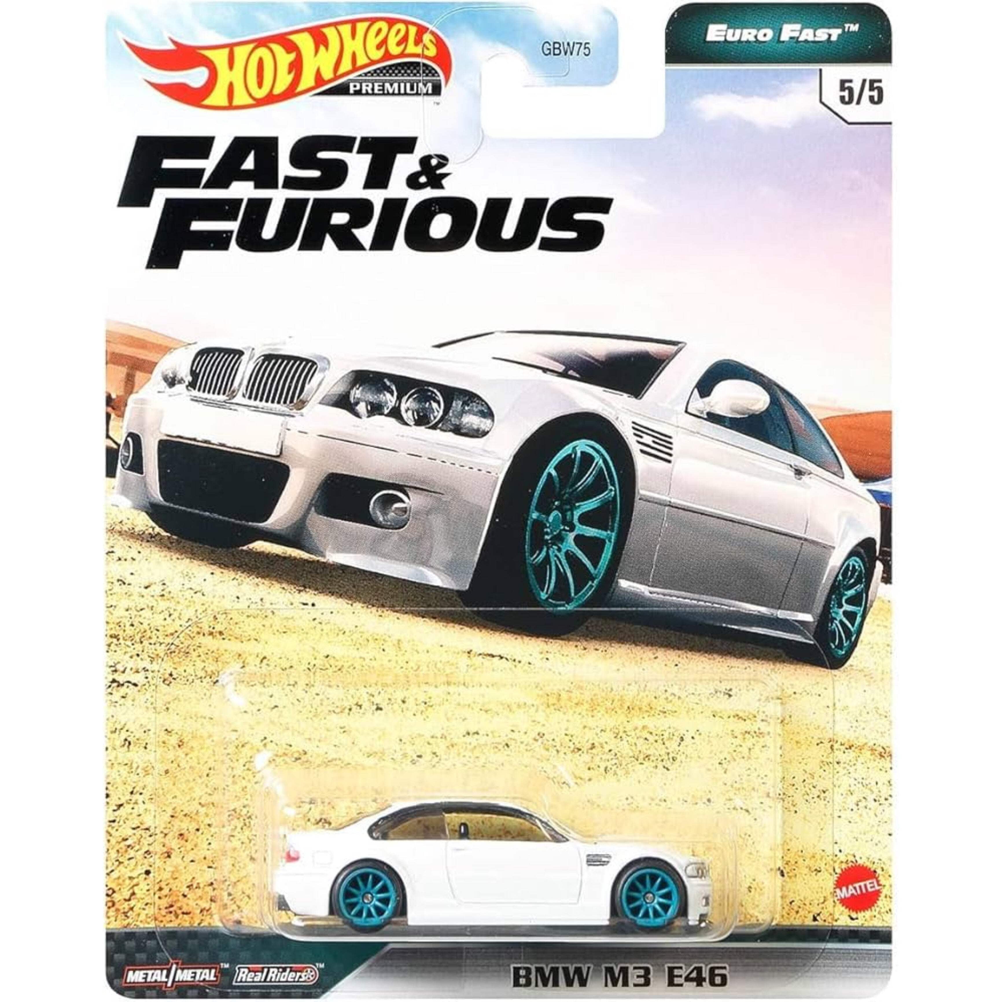 Hot Wheels Premium Fast & Furious Euro Fast BMW M3 E46 - Walmart.com