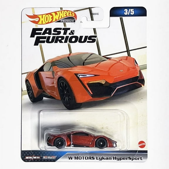 Hot Wheels Premium Fast & Furious W Motors Lykan HyperSport (Red)