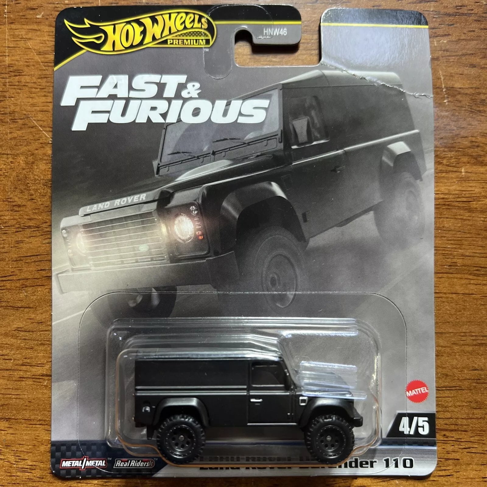 Hot Wheels Premium Fast and Furious 2025 Land Rover Defender 110 Panel ...