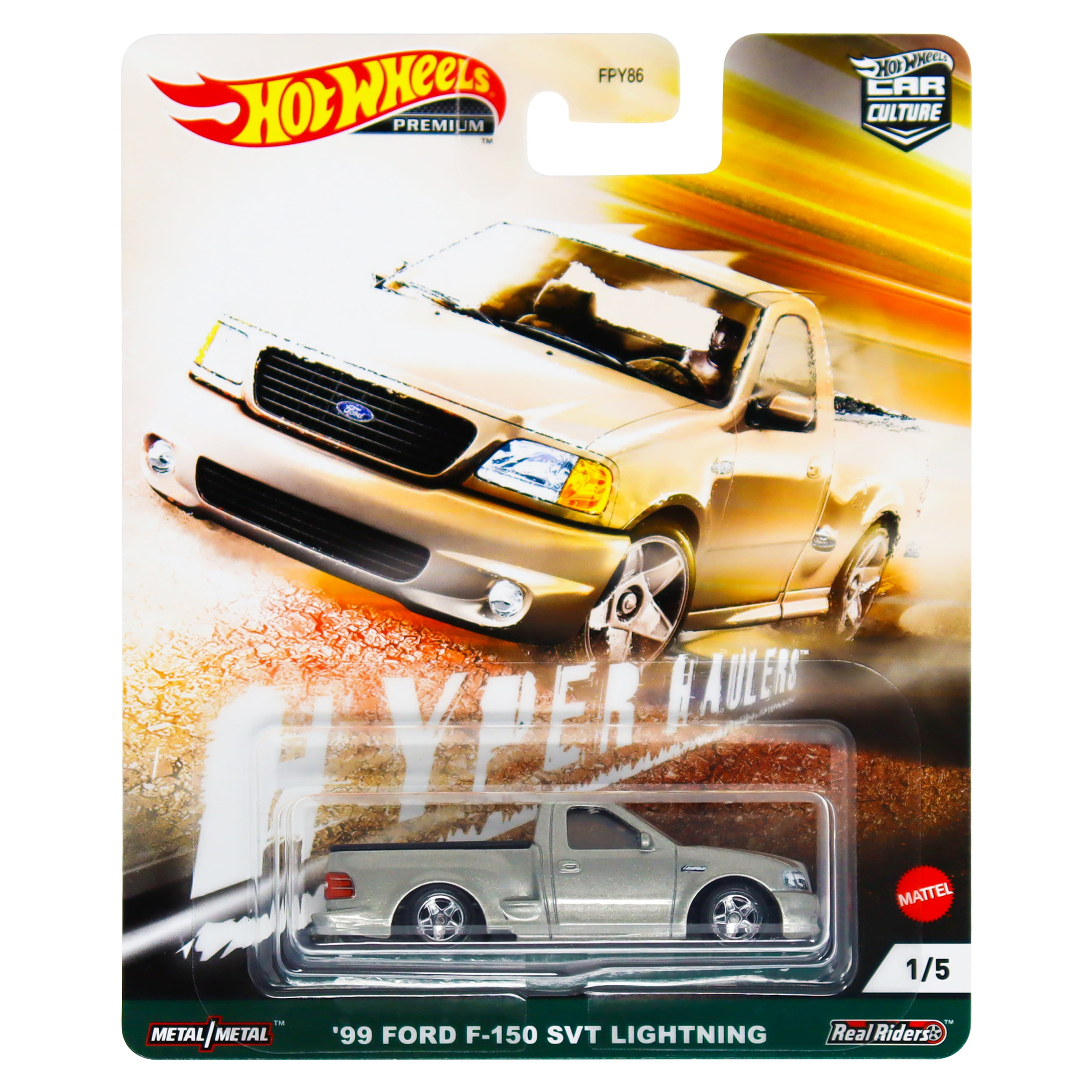 Hot Wheels Car Culture Hyper Haulers - 99 Ford F-150 SVT