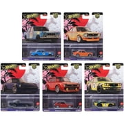 Hot Wheels Japan Historics 4 FPY86-961B 5-Car JDM Premium Set 164