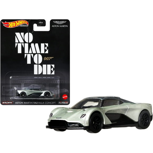 Aston Martin Valhalla Concept Light Green Met. w/Dark Green Top (James Bond 007) 2021 Movie Diecast Model Car by Hot Wheels
