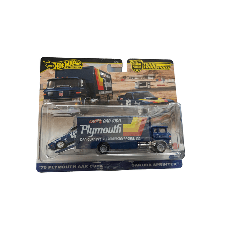 Hot Wheels '70 Plymouth AAR Cuda Sakura Sprinter, Premium