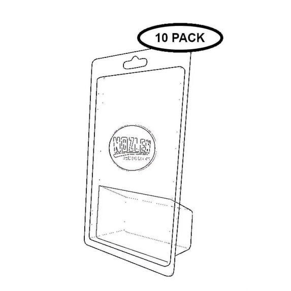 Hot Wheels Protective Case by Nozlen Toys for Most Basic Cars 1:64 Scale (10 Cases)