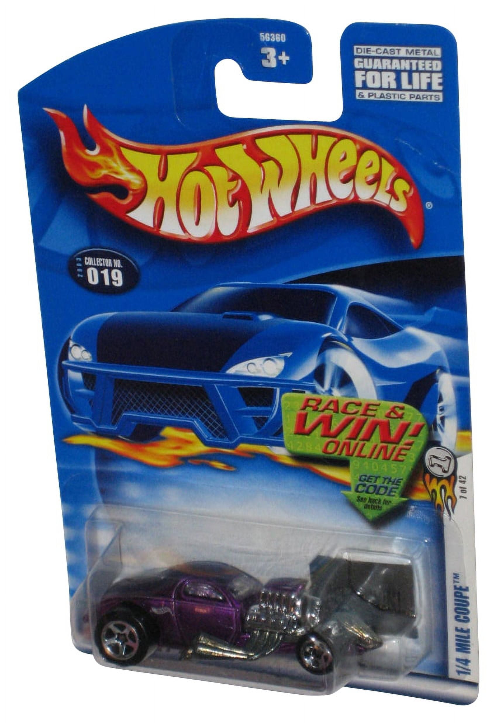 Hot Wheels Purple 1/4 Mile Coupe 1/42 (2003) Mattel Die-Cast Toy