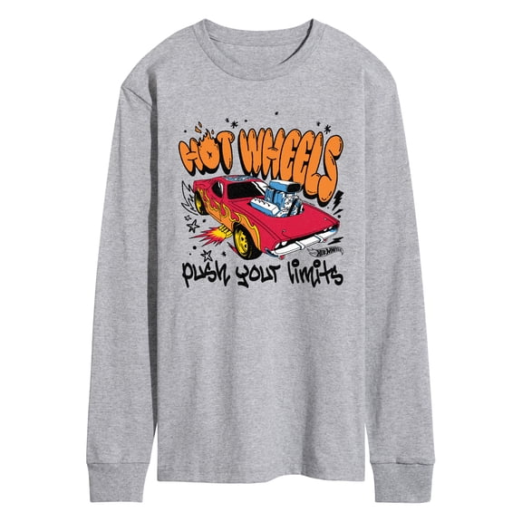 Hot Wheels - Push Your Limits - Men's Long Sleeve Graphic T-Shirt