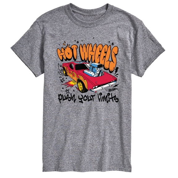 Hot Wheels - Push Your Limits - Men's Short Sleeve Graphic T-Shirt