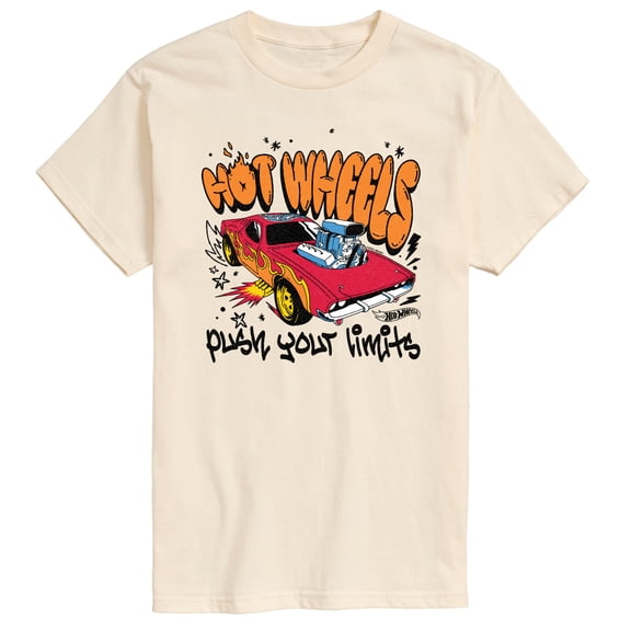 Hot Wheels - Push Your Limits - Men's Short Sleeve Graphic T-Shirt