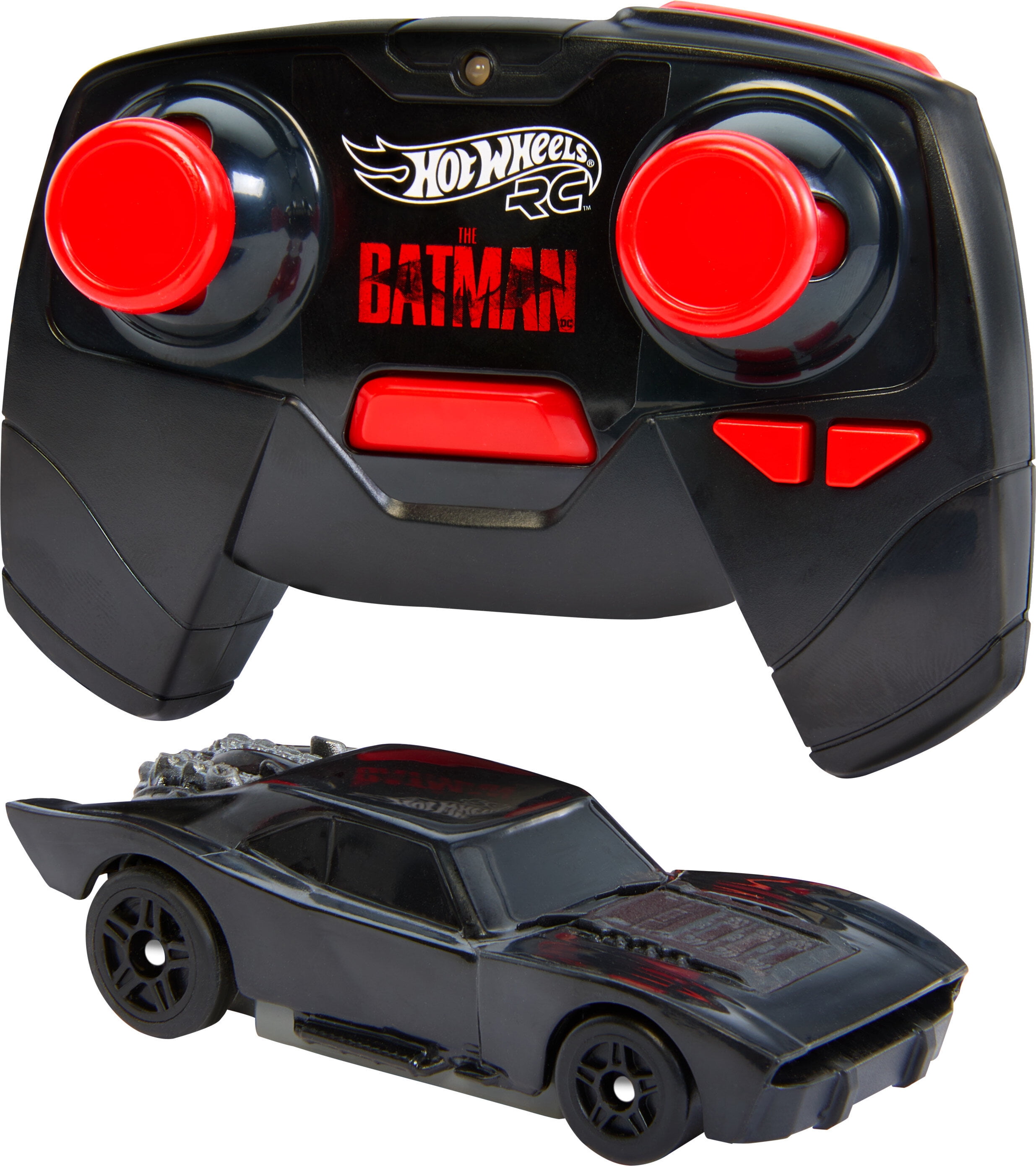  Hot Wheels Set of 5 Batman Toy Vehicles in 1:64 Scale