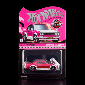 Hot Wheels RLC 1972 Skyline H/T 2000GT-R Exclusive Pink