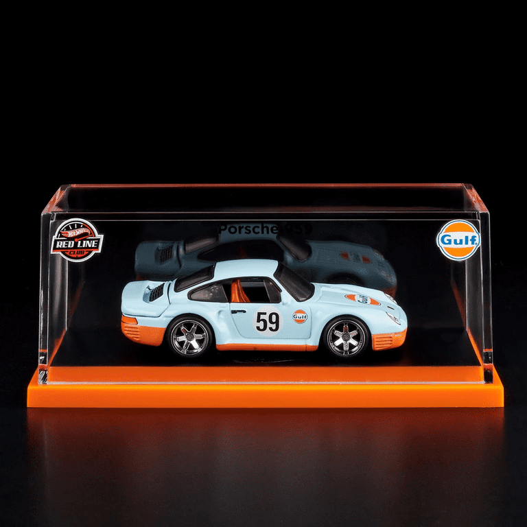 Hot Wheels RLC Exclusive 1986 Porsche 959 Gulf blue