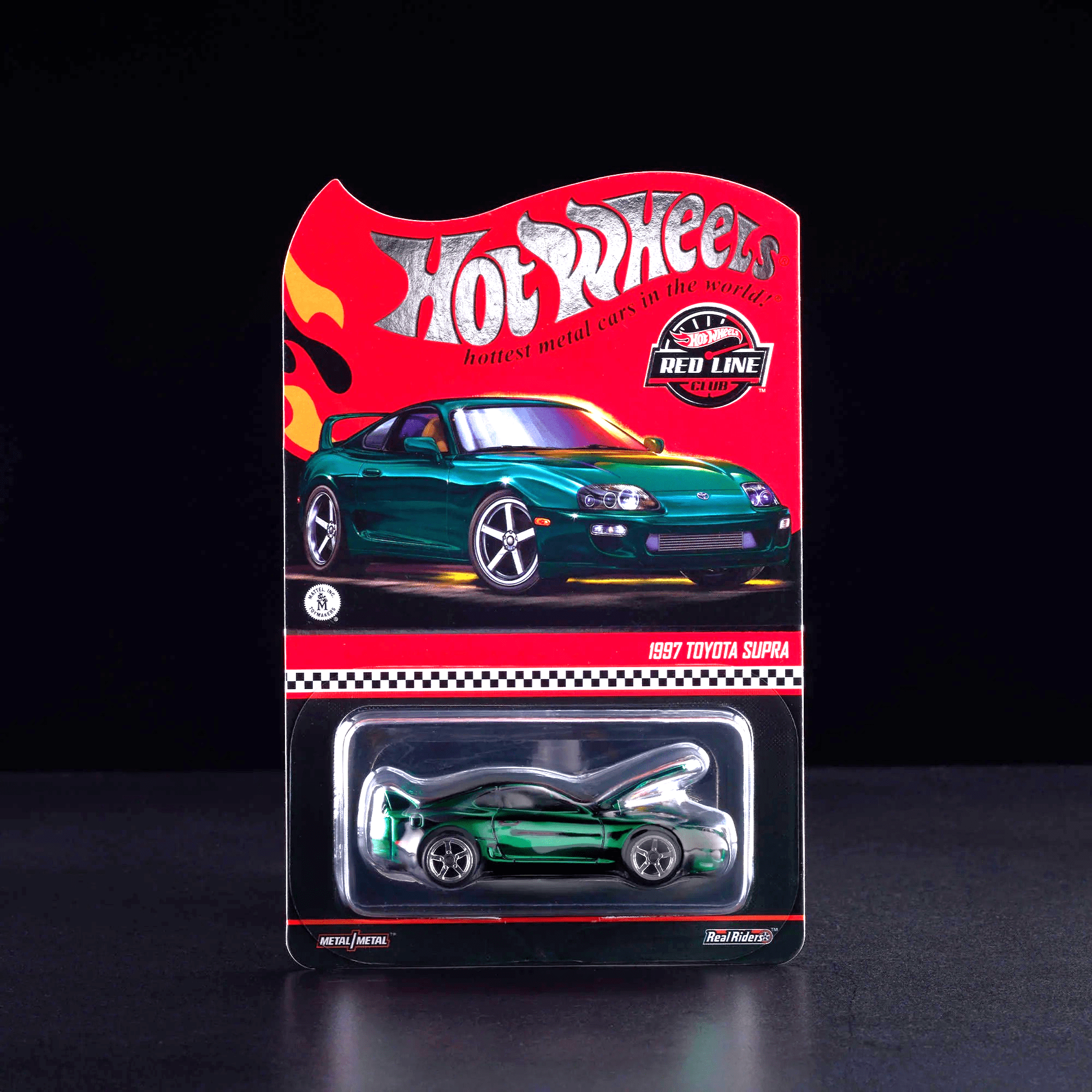Hot Wheels RLC Exclusive 1997 Toyota Supra - Green JCP14 - Walmart.com