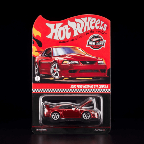 Hot Wheels RLC Exclusive 2000 Ford Mustang SVT Cobra R - Red