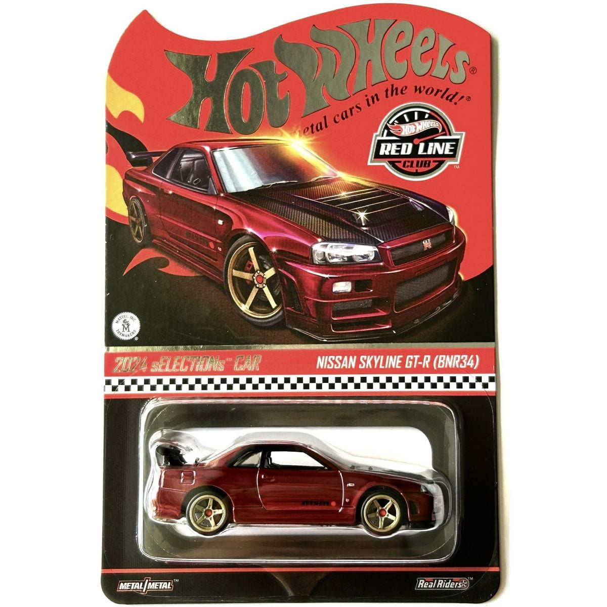 ミニカー HotWheels Nissan Skyline GT-R BNR34 RLC Hot Wheels RLC Nissan Skyline GT-R (BNR34) Exclusive Selections