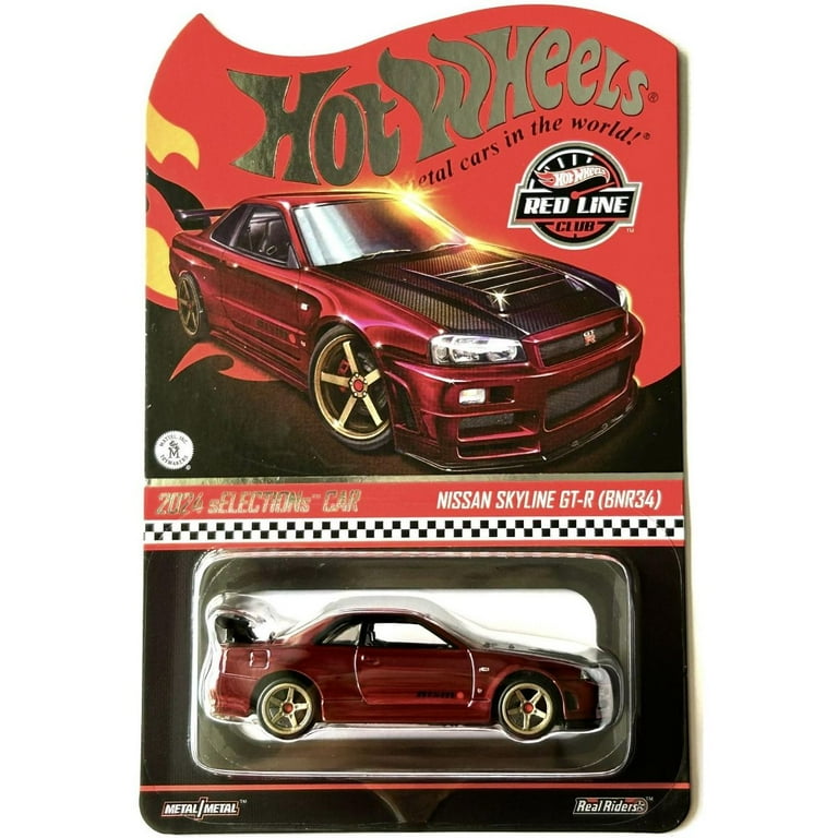 ホットウィール　RLC NISSAN SKYLINE GT-R (BNR34) Hot Wheels RLC Nissan Skyline GT-R (BNR34) Exclusive Selections