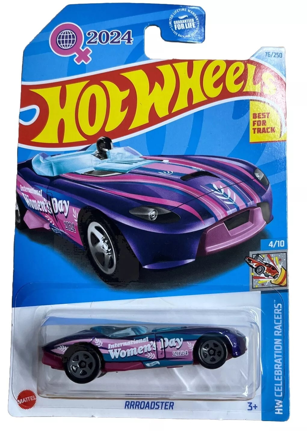 Hot Wheels RRRoadster 76/250 HW Celebration Racers 4/10