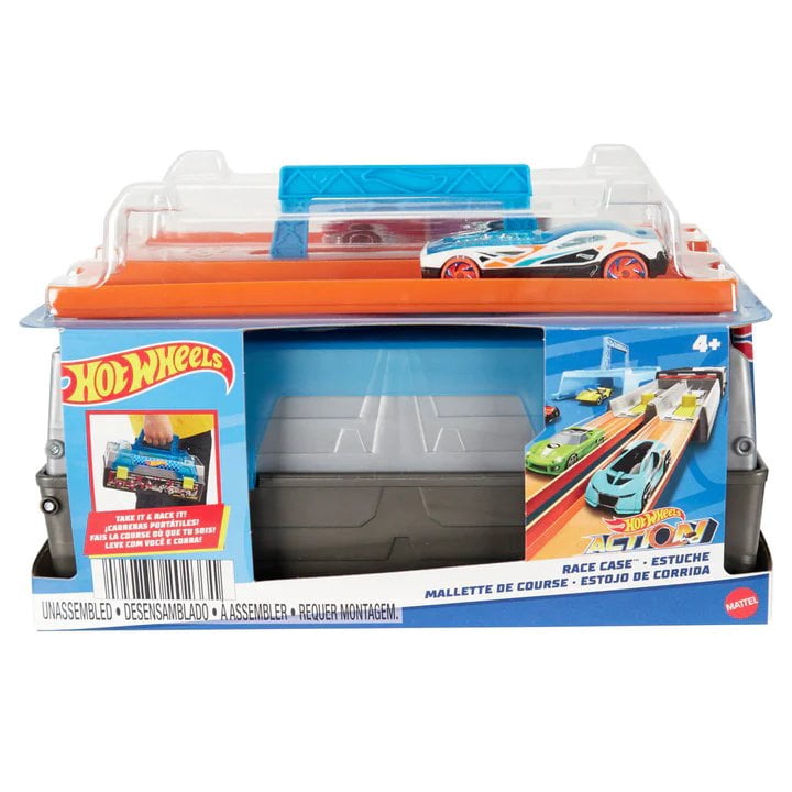 Mattel - Hot Wheels Action Race Case Track Set