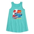 thumbnail image 1 of Hot Wheels - Race Crew 3 Yrs - Toddler And Youth Girls A-line Dress, 1 of 3