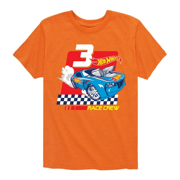 Hot Wheels - Race Crew 3 Yrs - Toddler And Youth Short Sleeve Graphic T-Shirt