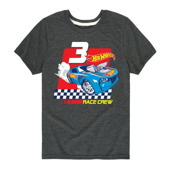 Hot Wheels - Race Crew 3 Yrs - Toddler And Youth Short Sleeve Graphic T-Shirt