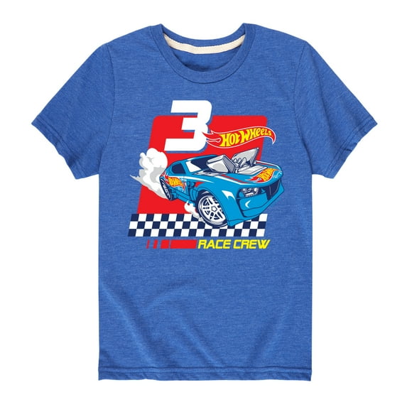 Hot Wheels - Race Crew 3 Yrs - Toddler And Youth Short Sleeve Graphic T-Shirt