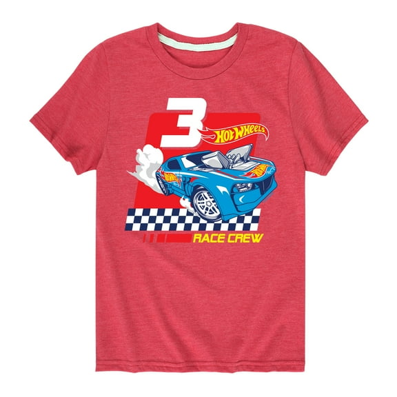 Hot Wheels - Race Crew 3 Yrs - Toddler And Youth Short Sleeve Graphic T-Shirt