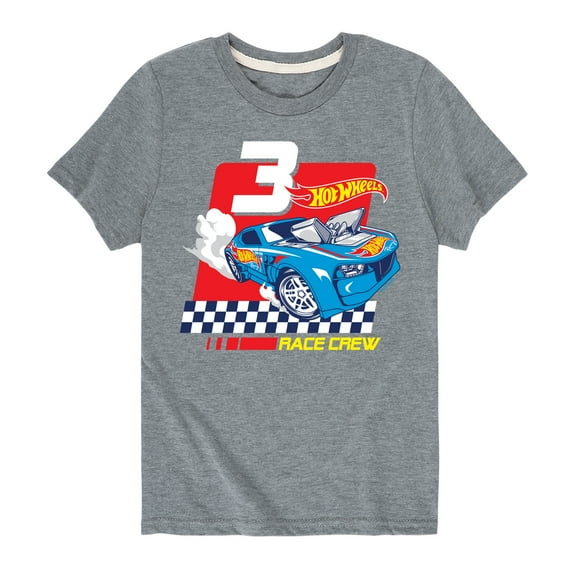 Hot Wheels - Race Crew 3 Yrs - Toddler And Youth Short Sleeve Graphic T-Shirt