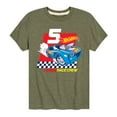 thumbnail image 1 of Hot Wheels - Race Crew 5 Years - Birthday - Toddler and Youth Short Sleeve Graphic T-Shirt, 1 of 4