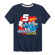 Hot Wheels - Race Crew 5 Years Short Sleeve Graphic T-Shirt