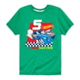 thumbnail image 1 of Hot Wheels - Race Crew 5 Years - Birthday - Toddler and Youth Short Sleeve Graphic T-Shirt, 1 of 4