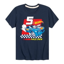 Hot Wheels - Race Crew 5 Yrs - Toddler And Youth Short Sleeve Graphic T-Shirt
