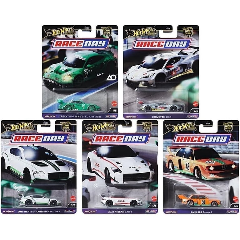 Hot Wheels Race Day Car Collection 5 Pack FPY86-961D - Walmart.com
