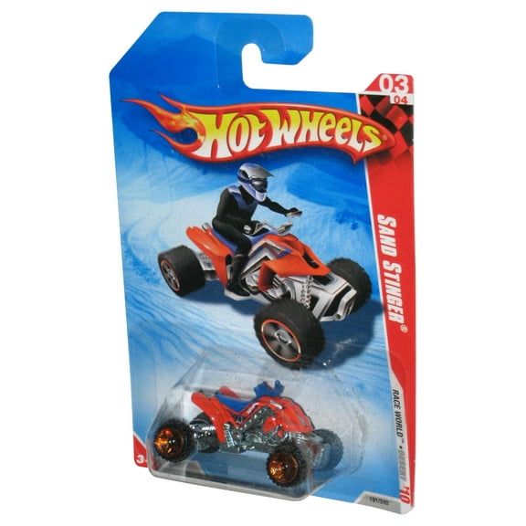 Hot Wheels Race World Desert '10 Orange Sand Stinger Toy 191/240
