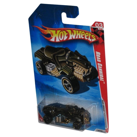 Hot Wheels Race World Underground '10 Black Road Cannibal Car 187/240