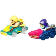 Hot Wheels RacerVerse Die-Cast Cars, Set of 2 Toy Vehicles with Character Drivers Styles May Vary