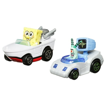 Hot Wheels RacerVerse Die-Cast Cars, Set of 2 Toy Vehicles with Character Drivers (Styles May Vary)