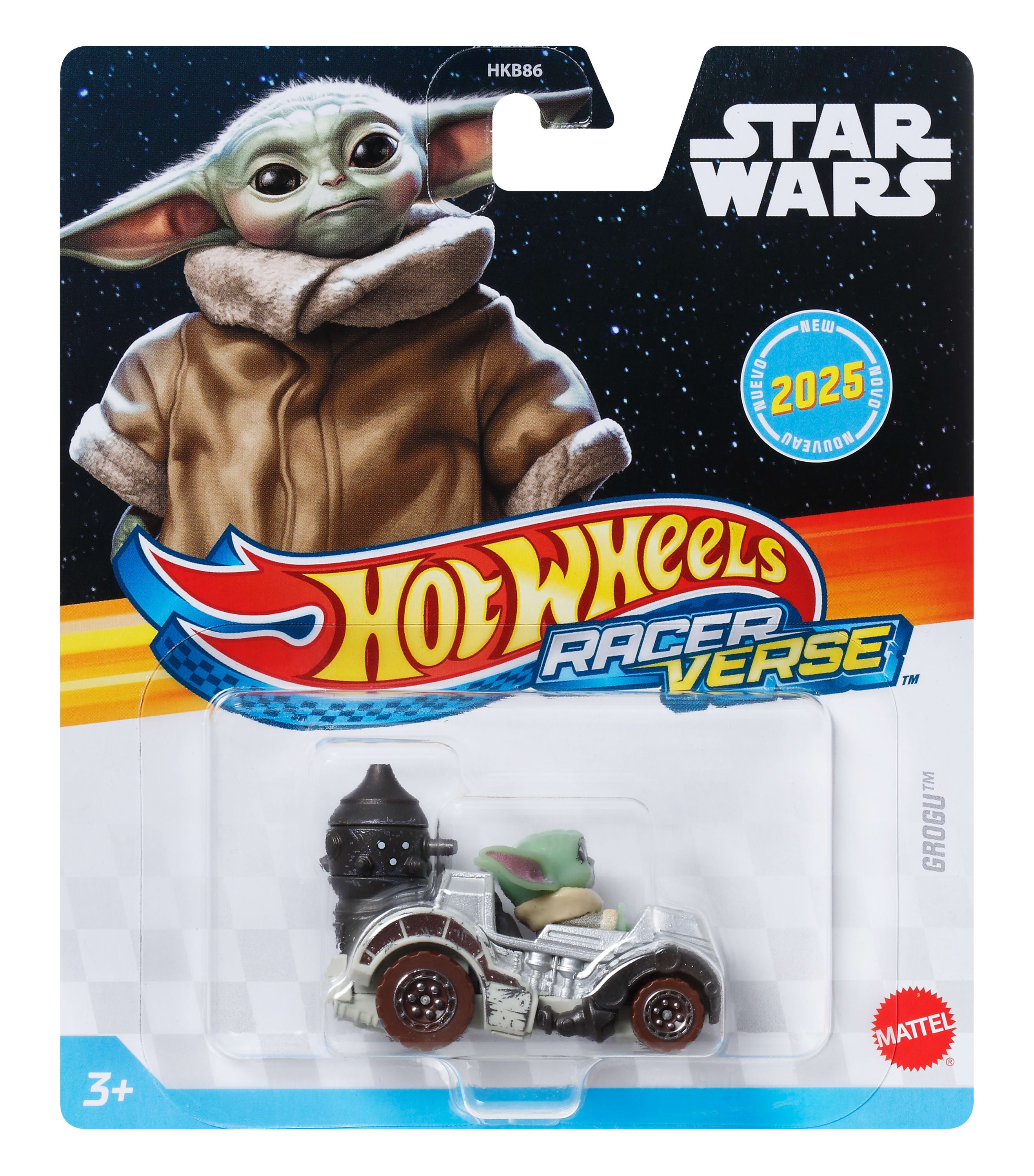 Hot Wheels RacerVerse DieCast Vehicle with Pop Culture Character