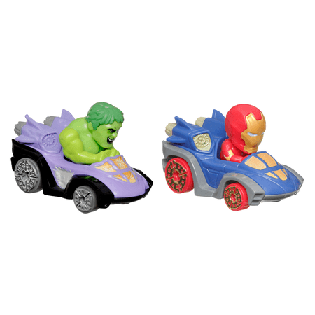 Hot Wheels RacerVerse Die-Cast Vehicle with Pop Culture Character Driver (Styles May Vary)