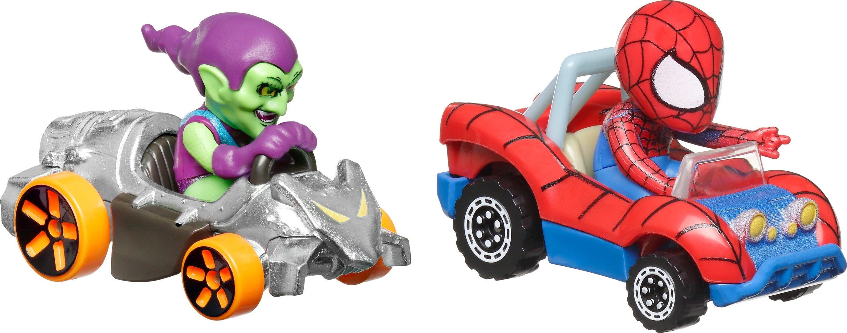 Hot Wheels RacerVerse Die-Cast Vehicle with Pop Culture Character Driver (Styles May Vary)
