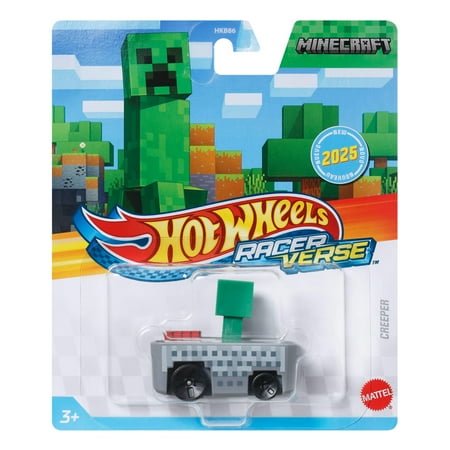 Hot Wheels RacerVerse Die-Cast Vehicle with Pop Culture Character Driver (Styles May Vary)