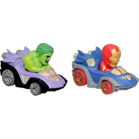 Hot Wheels RacerVerse Die-Cast Vehicle with Pop Culture Character Driver (Styles May Vary)