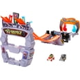 thumbnail image 1 of Hot Wheels RacerVerse Star Wars Track Set with 2 Racers Inspired by Star Wars: Grogu & the Mandalorian, 1 of 7